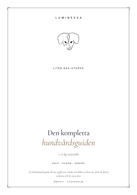 Komplett Hundguide - Liten Ras omslag