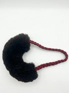 Wool Loop Tug Toy - Black-1