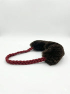 Wool Loop Tug Toy - Black-0