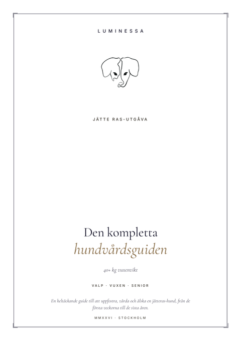 Komplett Hundguide - Jatteras omslag