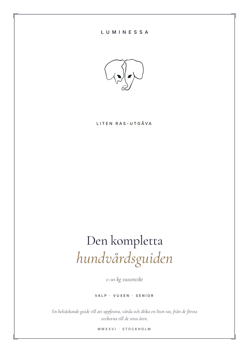 Komplett Hundguide - Liten Ras omslag