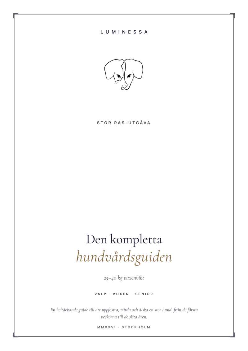 Komplett Hundguide - Stor Ras omslag