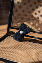 Natural Woolen Dog Toy - Bone - Charcoal-1